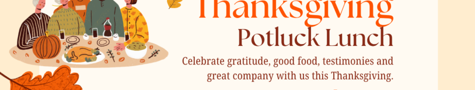 2026 Thanksgiving Potluck Lunch
